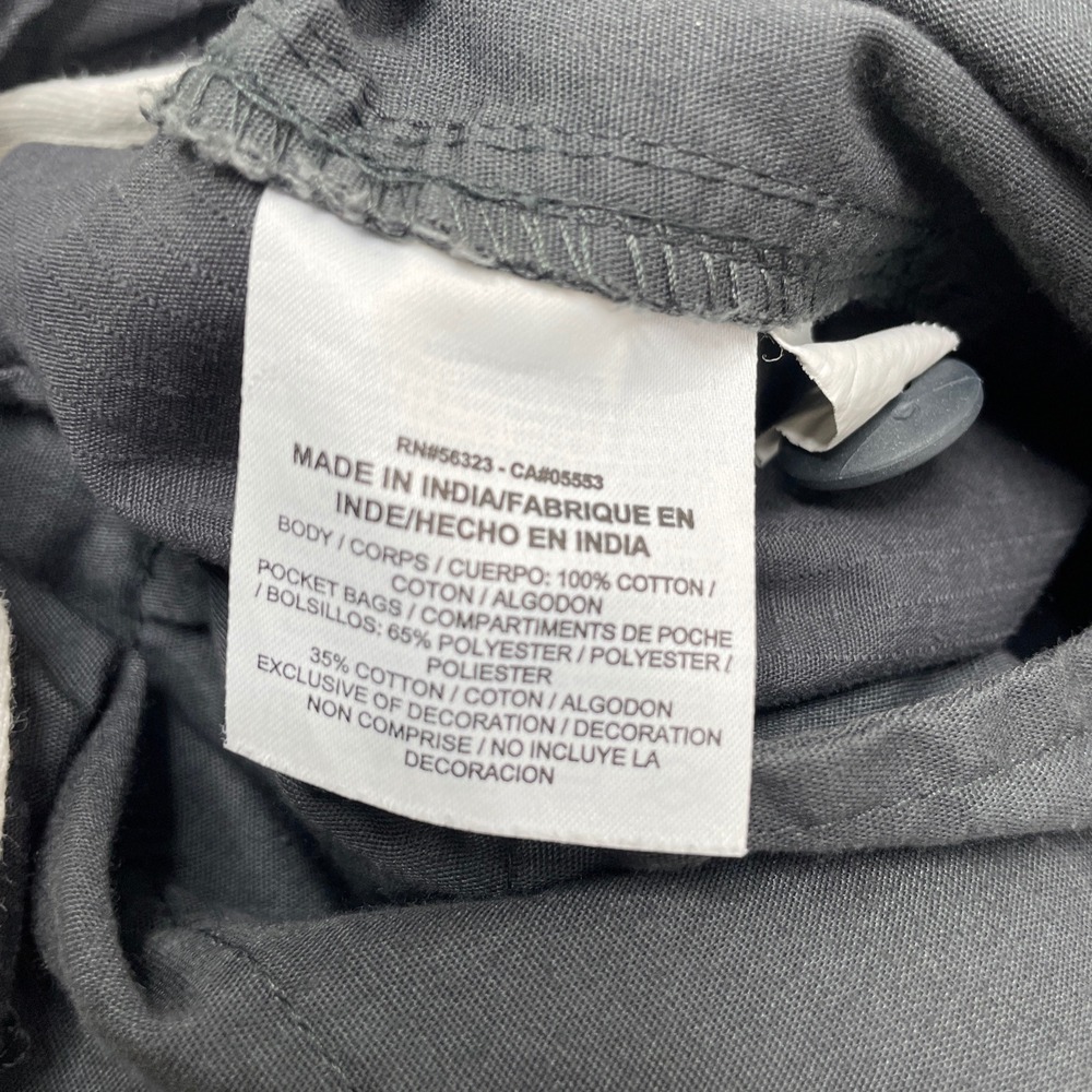 Y2K Nike Cargo Shorts Men 34 Gray Swoosh Baggy Grunge Outdoor Utility Hike Trail - Picture 11 of 16